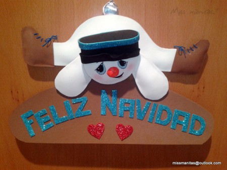 Muñeco de Nieve colgante REF.025